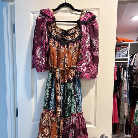 Farm Rio Multicolor Sweet Mermaid Midi dress - Picture 2 of 2